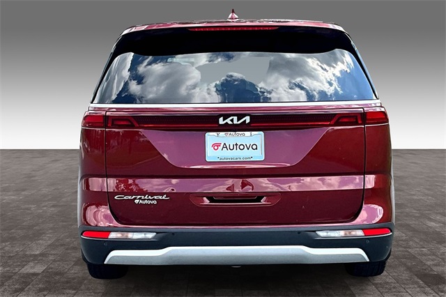 2022 Flare Red Kia Carnival LXS FWD Van