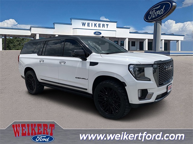 2024 White Frost Tricoat GMC Yukon XL Denali Ultimate SUV