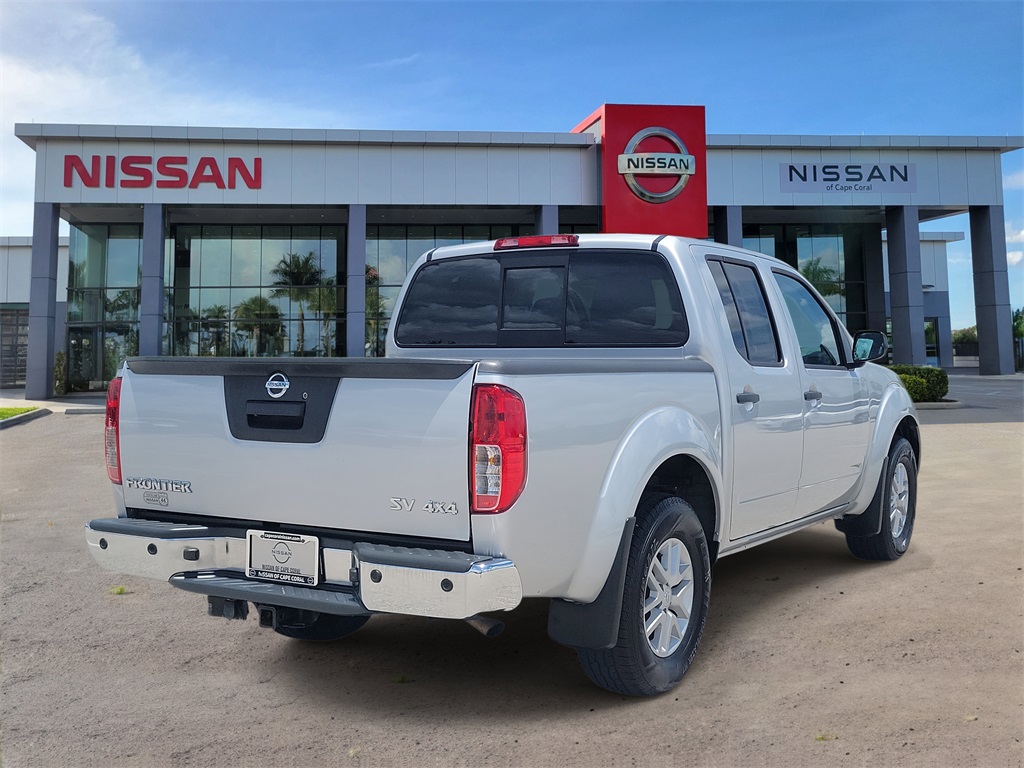 2021 Brilliant Silver Metallic Nissan Frontier SV 4X4 Truck