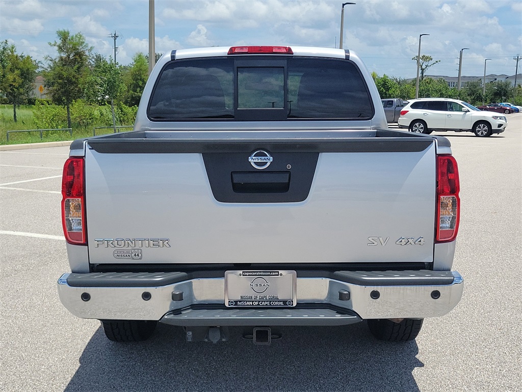 2021 Brilliant Silver Metallic Nissan Frontier SV 4X4 Truck