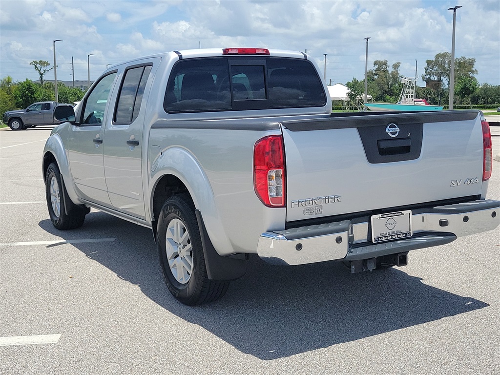 2021 Brilliant Silver Metallic Nissan Frontier SV 4X4 Truck