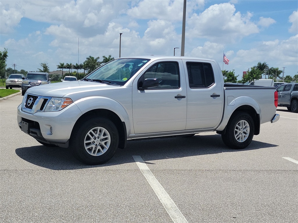 2021 Brilliant Silver Metallic Nissan Frontier SV 4X4 Truck