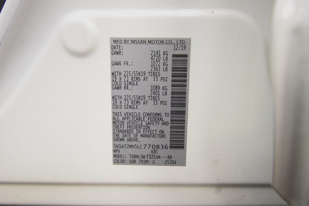 used 2020 Nissan Rogue car, priced at $17,694