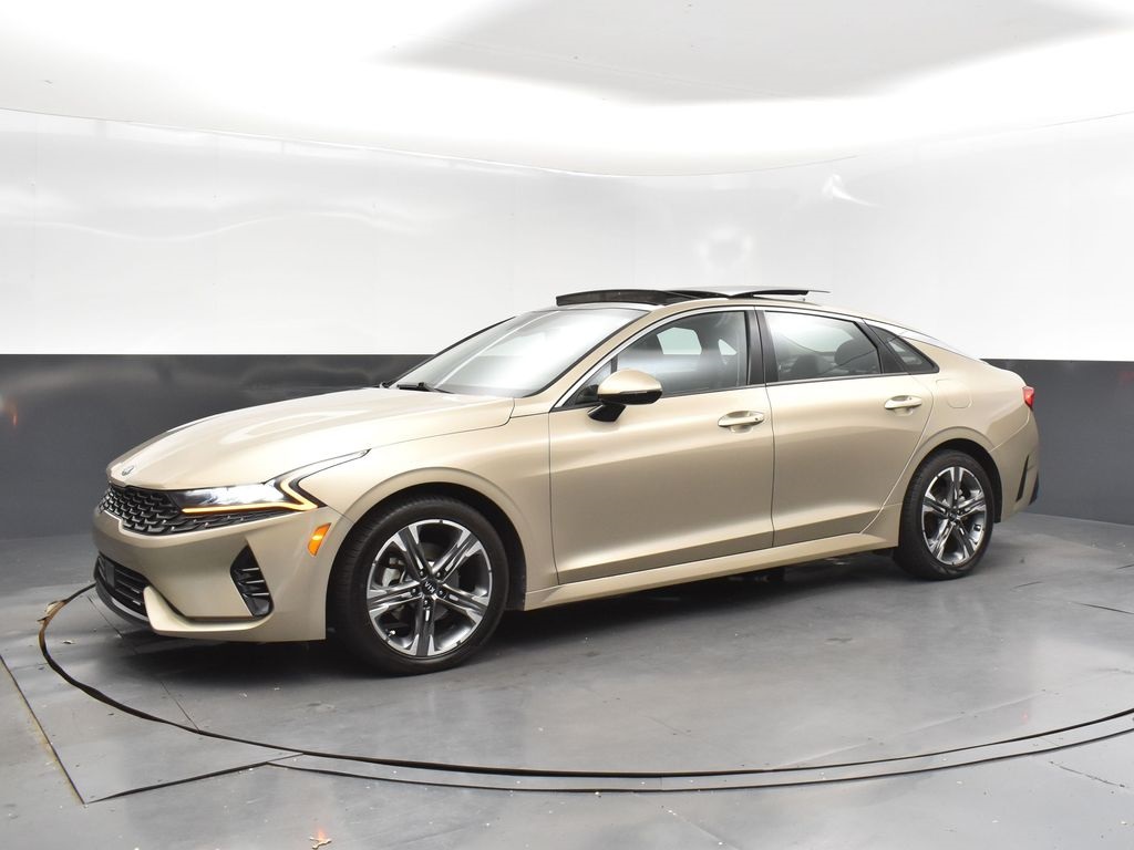 2021 Crystal Beige Kia K5 EX FWD Sedan