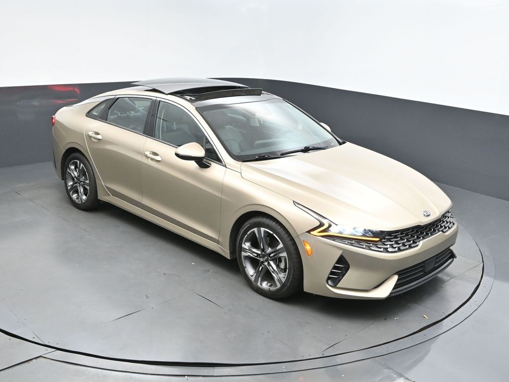 2021 Crystal Beige Kia K5 EX FWD Sedan