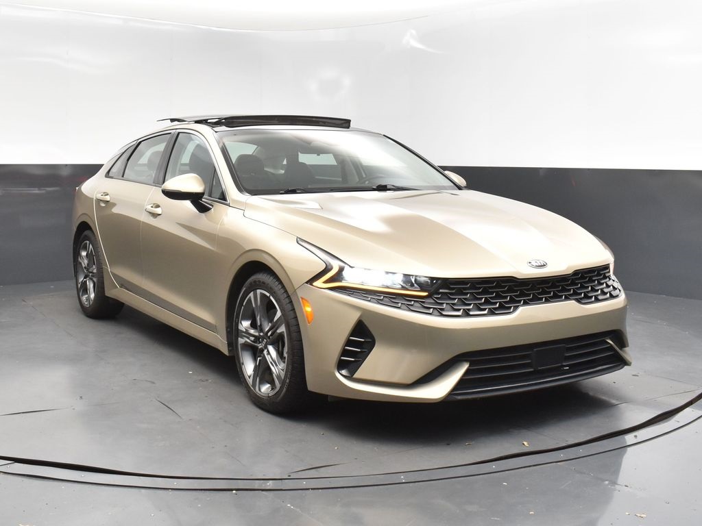 2021 Crystal Beige Kia K5 EX FWD Sedan