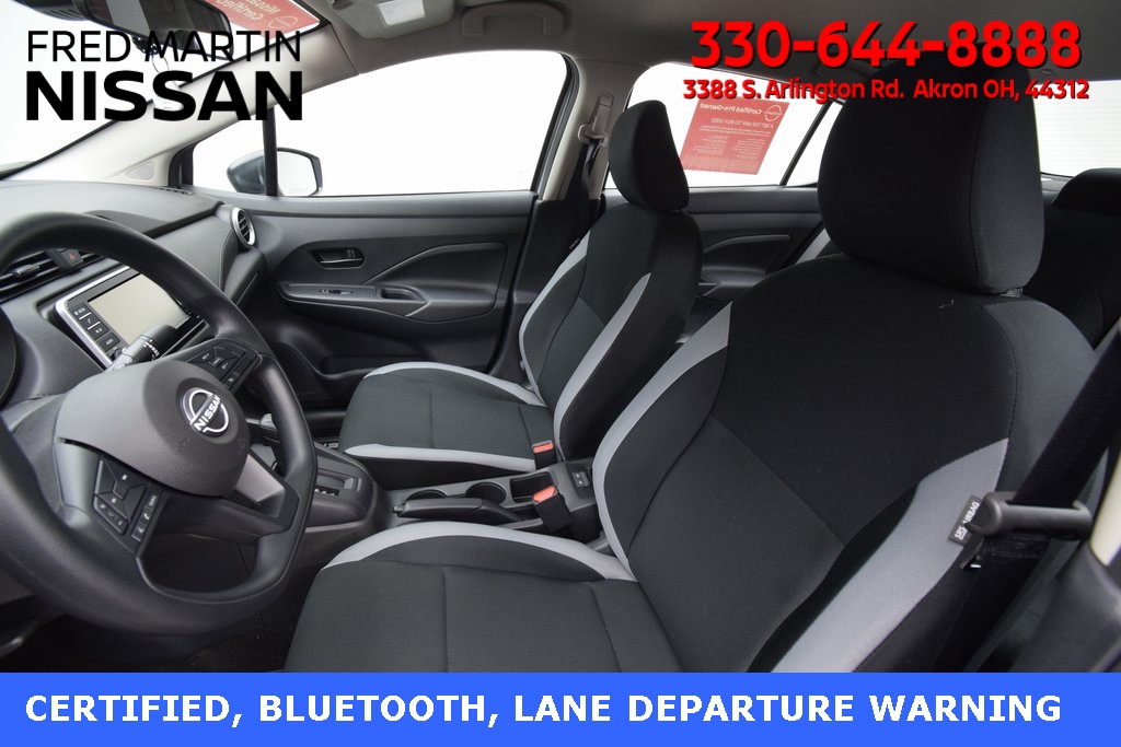 used 2025 Nissan Versa car, priced at $18,447