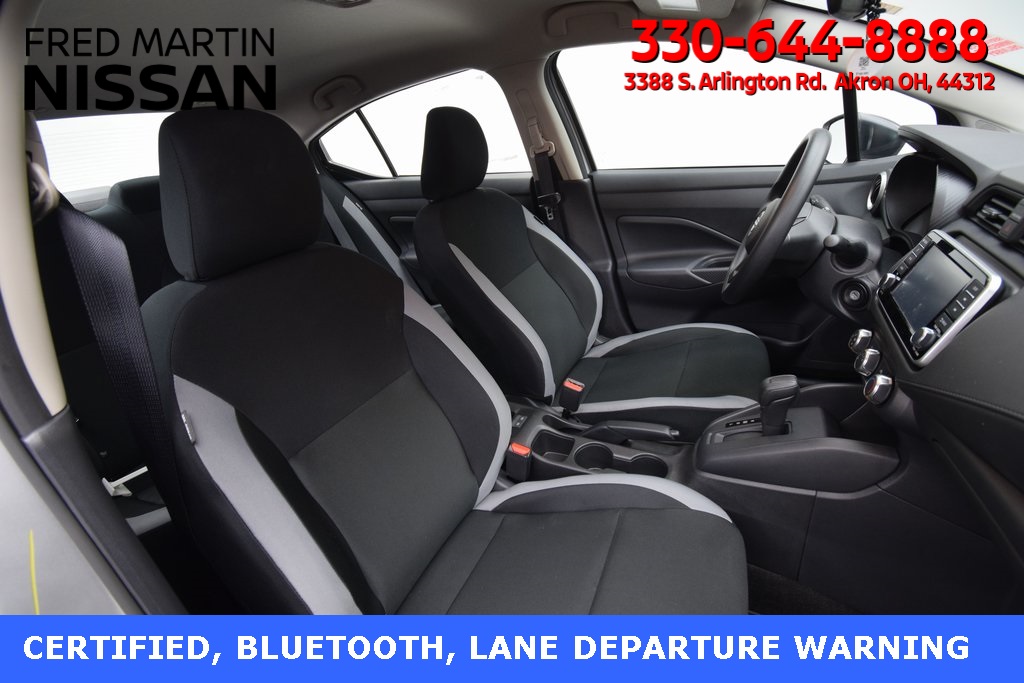 used 2025 Nissan Versa car, priced at $18,447