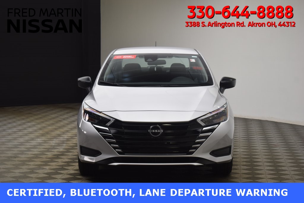 used 2025 Nissan Versa car, priced at $18,447