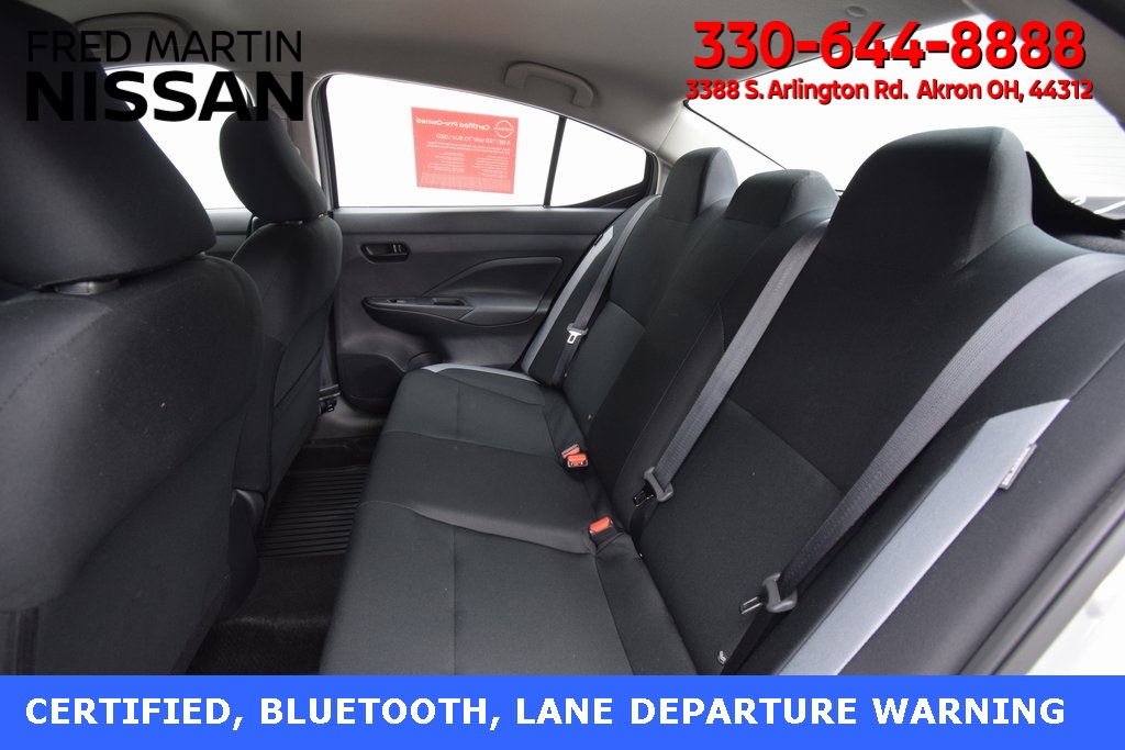 used 2025 Nissan Versa car, priced at $18,447
