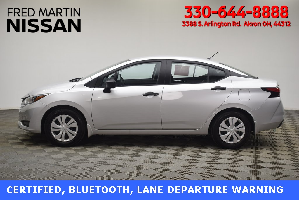 used 2025 Nissan Versa car, priced at $18,447