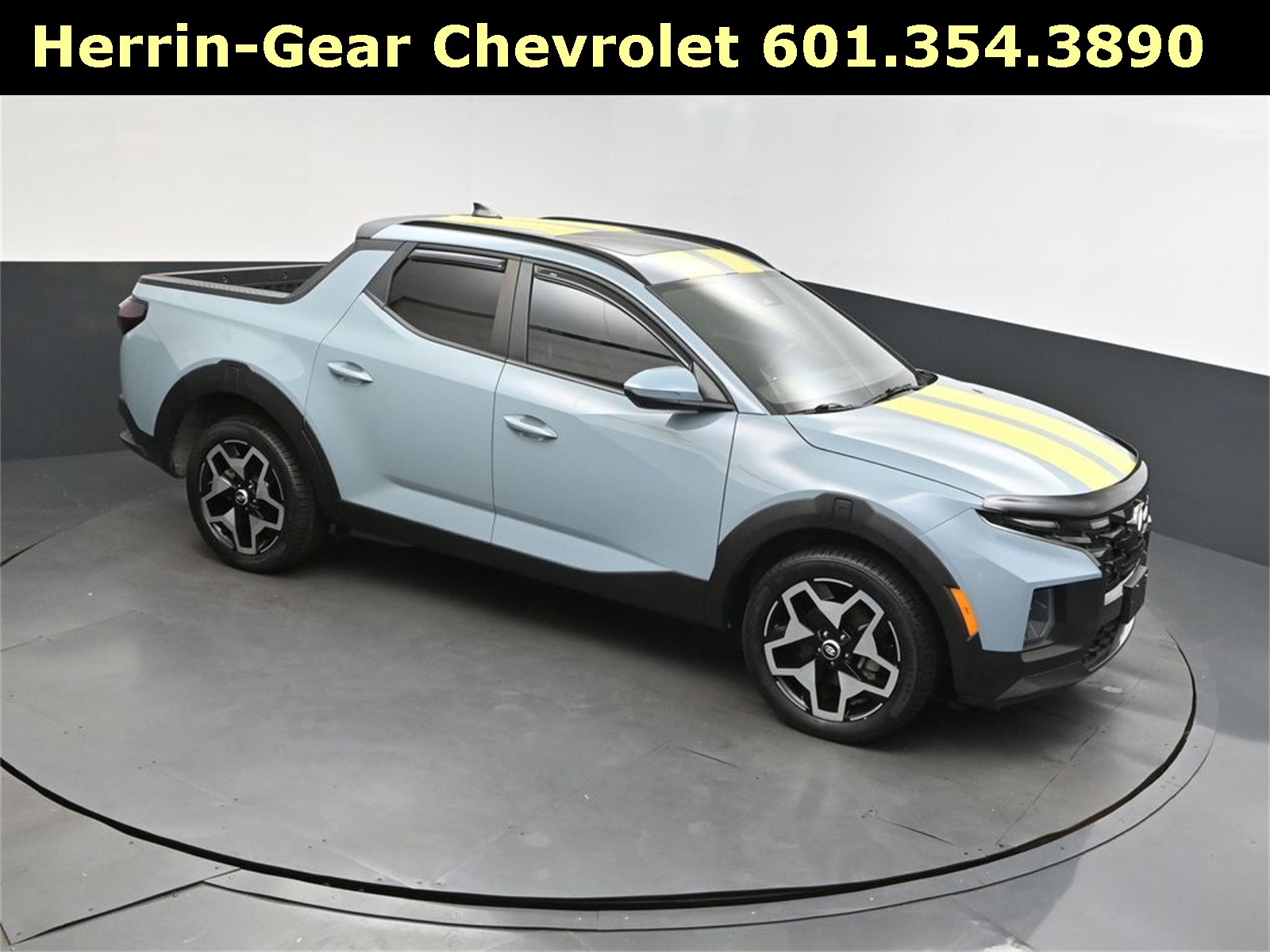 2023 Blue / Stone Hyundai Santa Cruz Limited AWD Truck