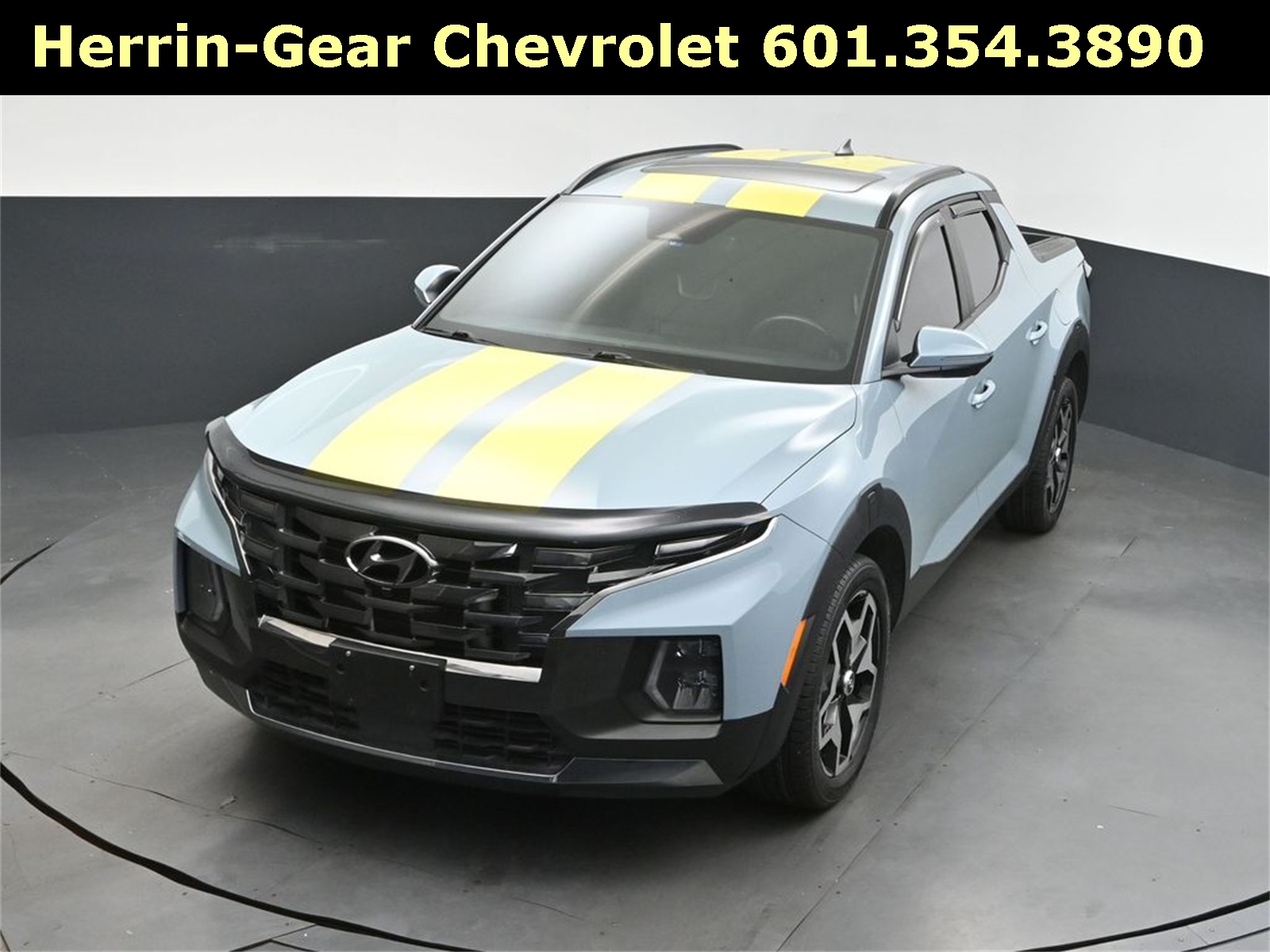 2023 Blue / Stone Hyundai Santa Cruz Limited AWD Truck