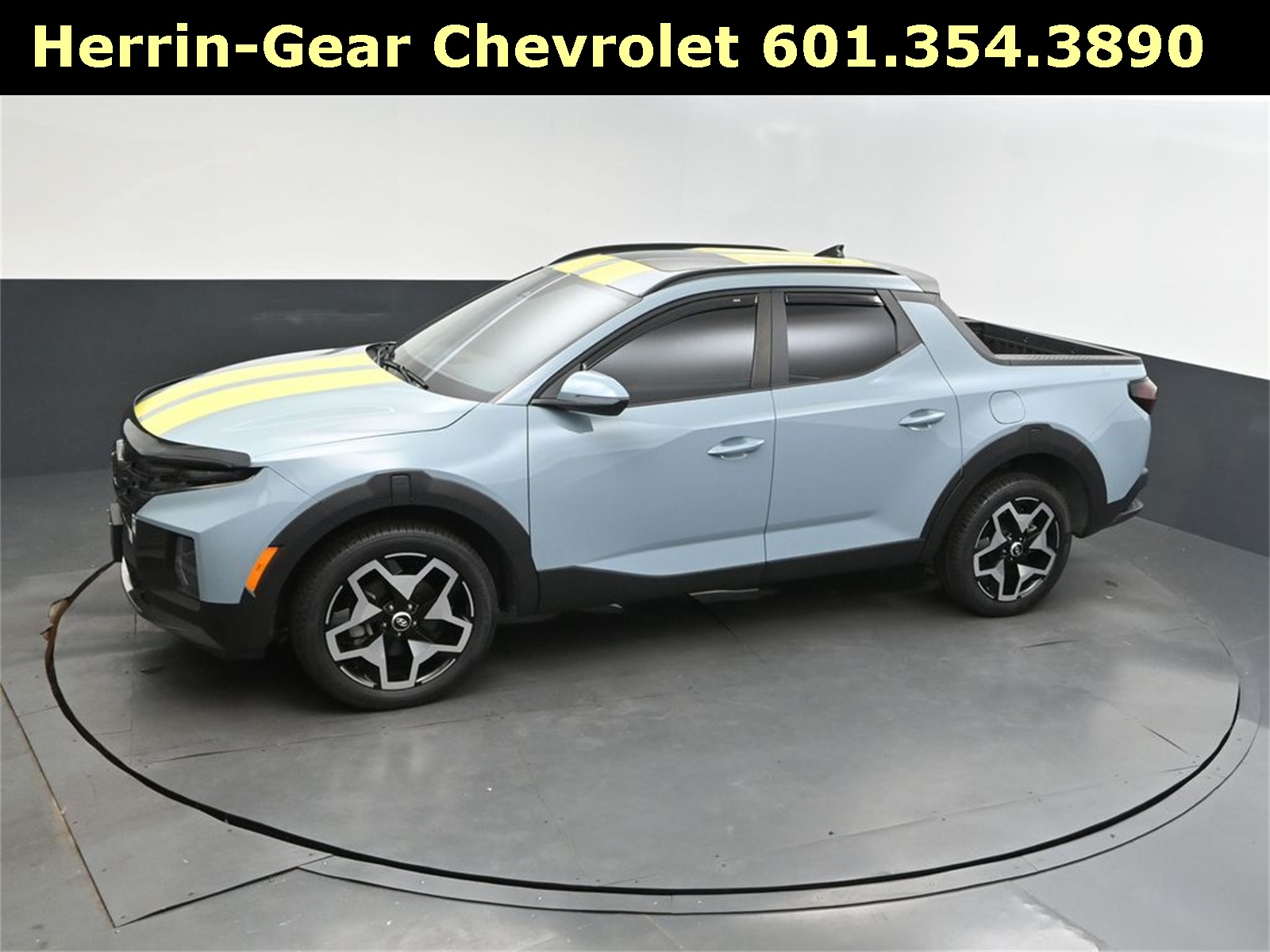 2023 Blue / Stone Hyundai Santa Cruz Limited AWD Truck