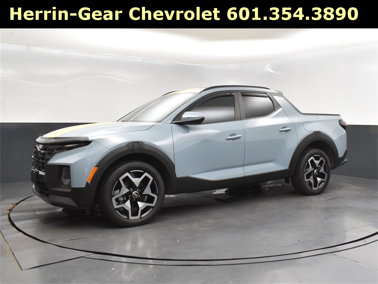 2023 Blue / Stone Hyundai Santa Cruz Limited AWD Truck
