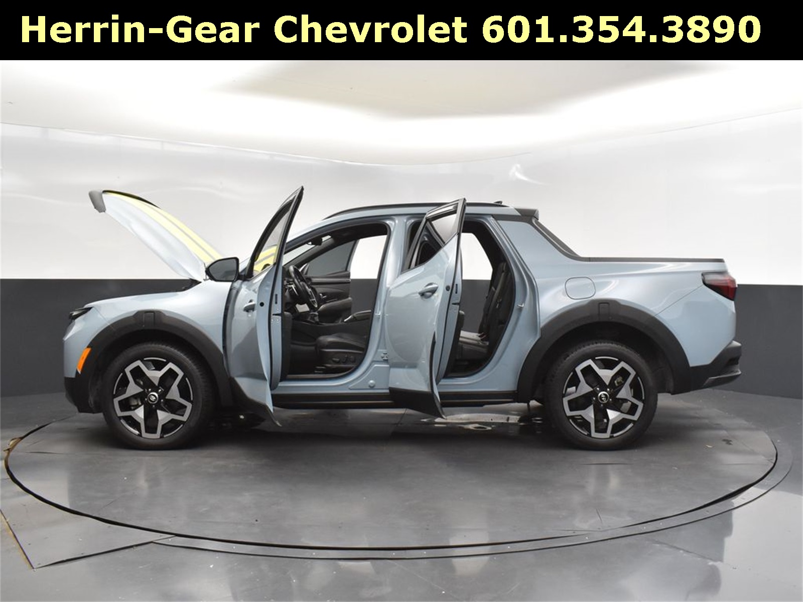 2023 Blue / Stone Hyundai Santa Cruz Limited AWD Truck