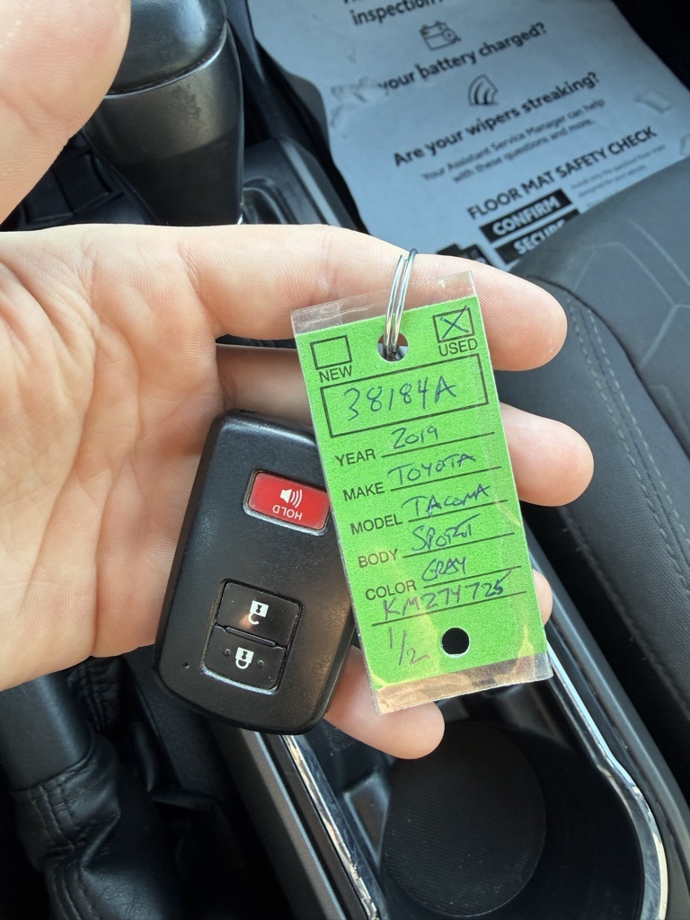 used 2019 Toyota Tacoma car, priced at $27,903