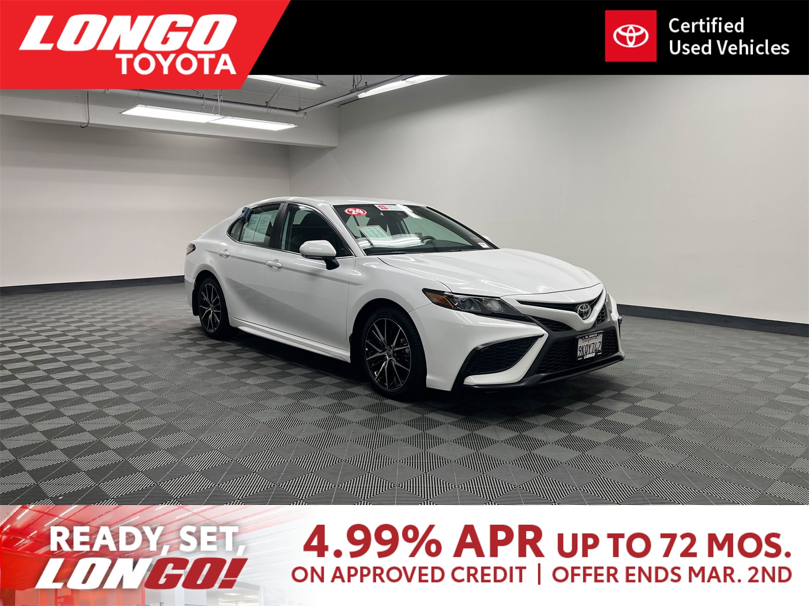 used 2024 Toyota Camry car, priced at $22,388