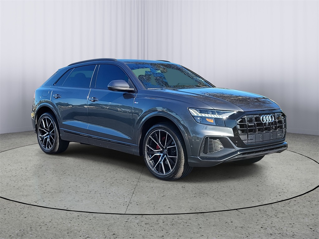 used 2021 Audi Q8 car, priced at $39,998
