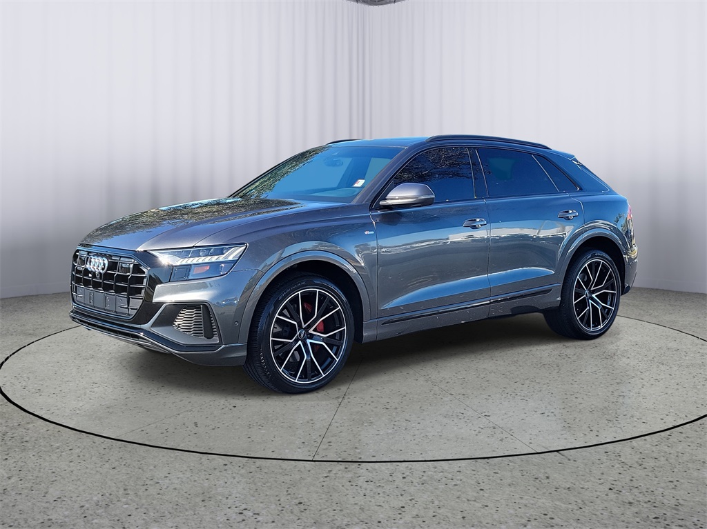 used 2021 Audi Q8 car, priced at $39,998