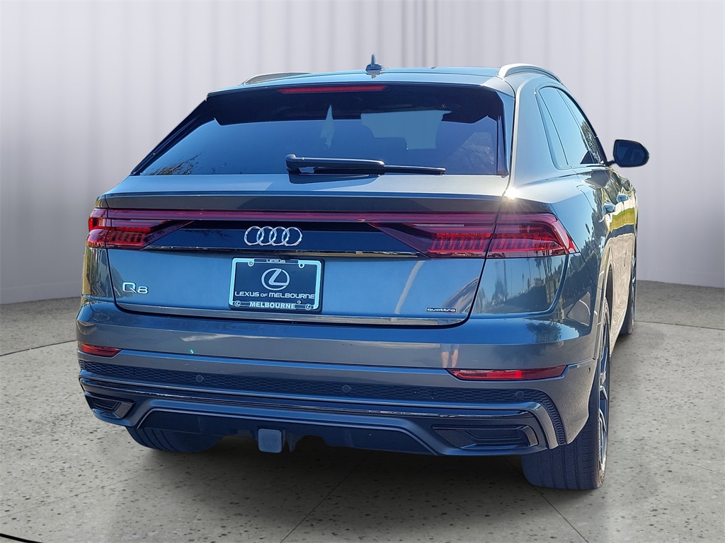 used 2021 Audi Q8 car, priced at $39,998