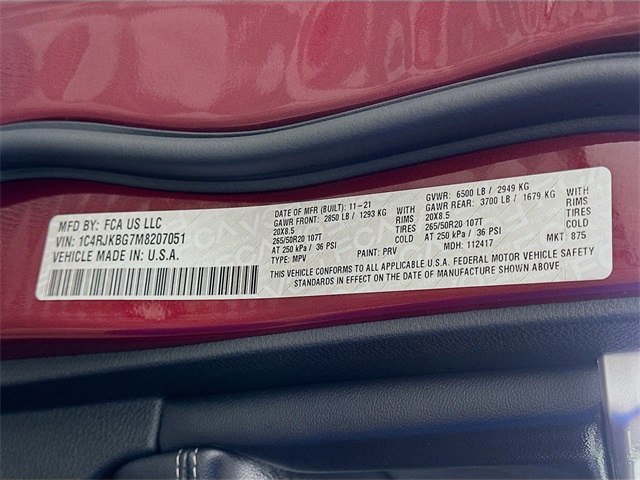 Grand Cherokee L Limited