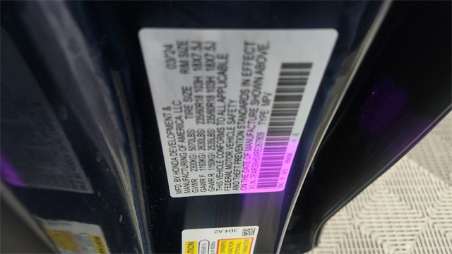 2024 Honda CR-V Hybrid Sport AWD 2024 Honda CR-V Hybrid Sport AWD