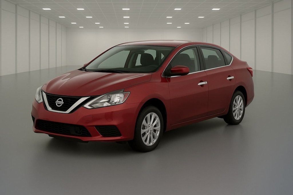 2017 Nissan Sentra SV 4D Sedan - 70010RE - Image 1
