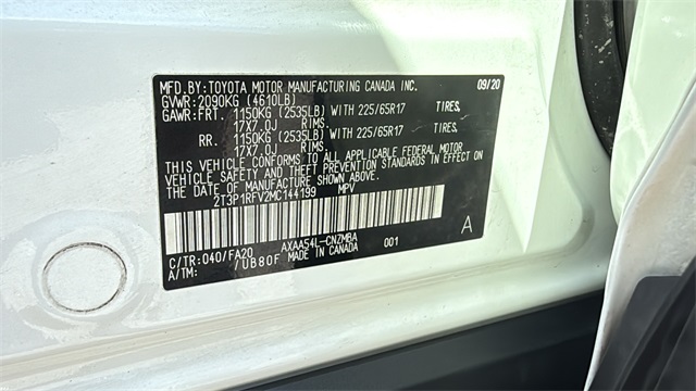 used 2021 Toyota RAV4 car, priced at $19,778