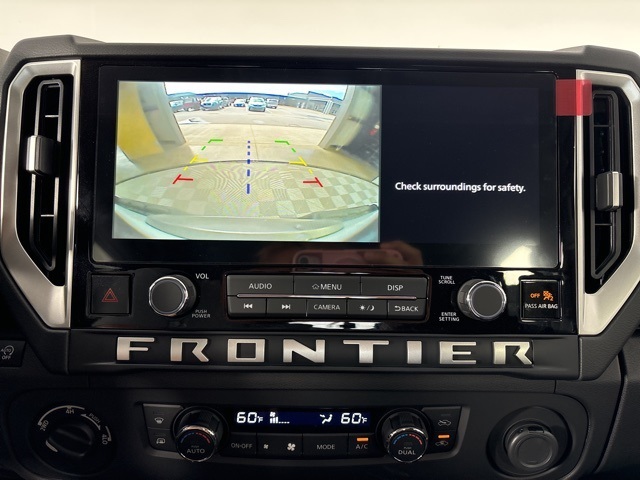 2025 Glacier White Nissan Frontier SV 4X4 Truck