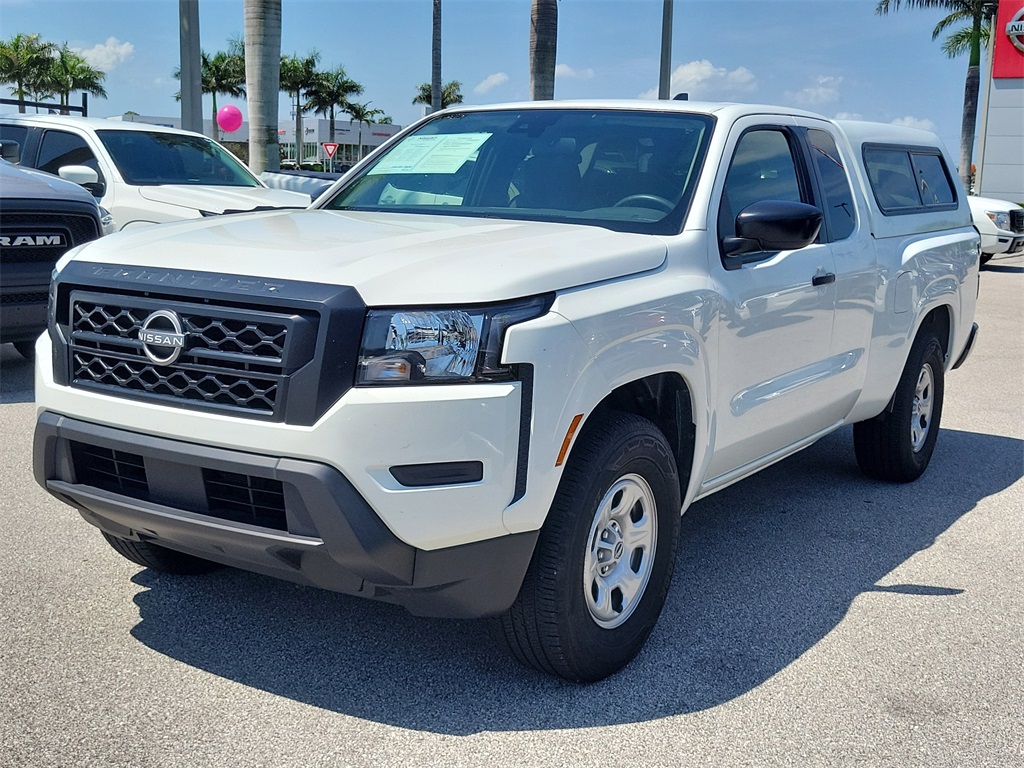 2024 Glacier White Nissan Frontier S RWD Truck