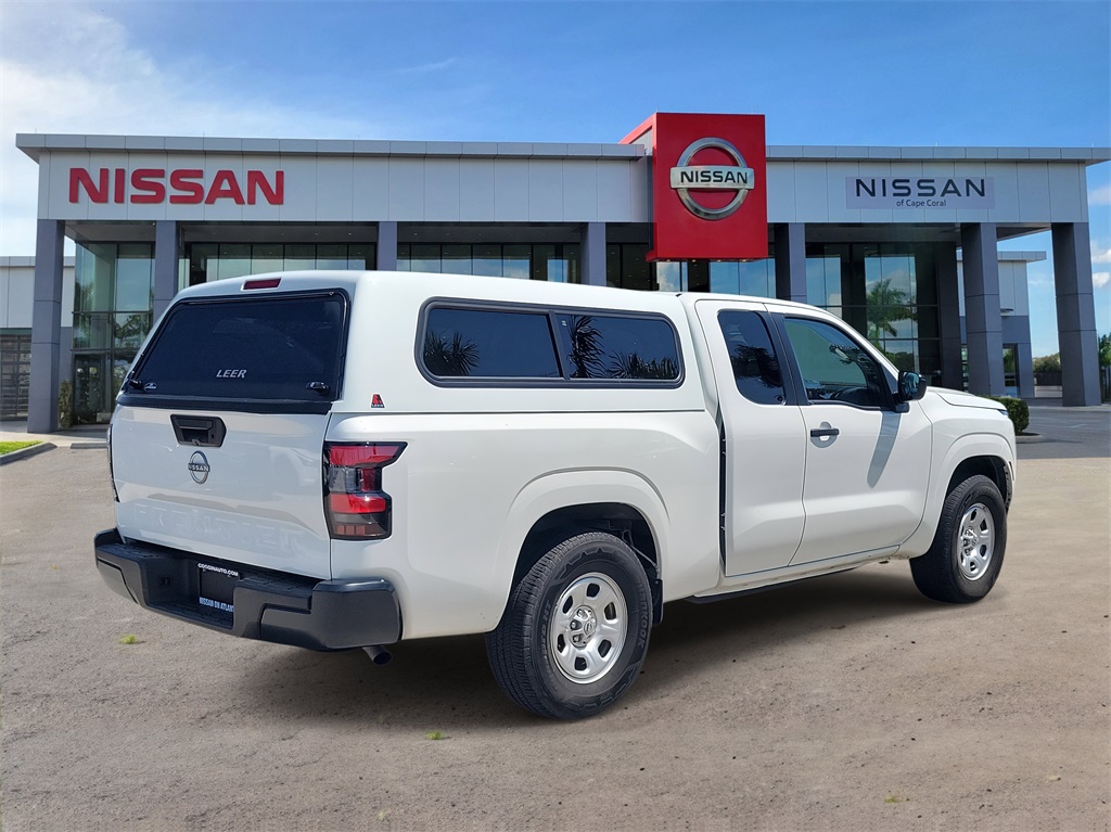 2024 Glacier White Nissan Frontier S RWD Truck