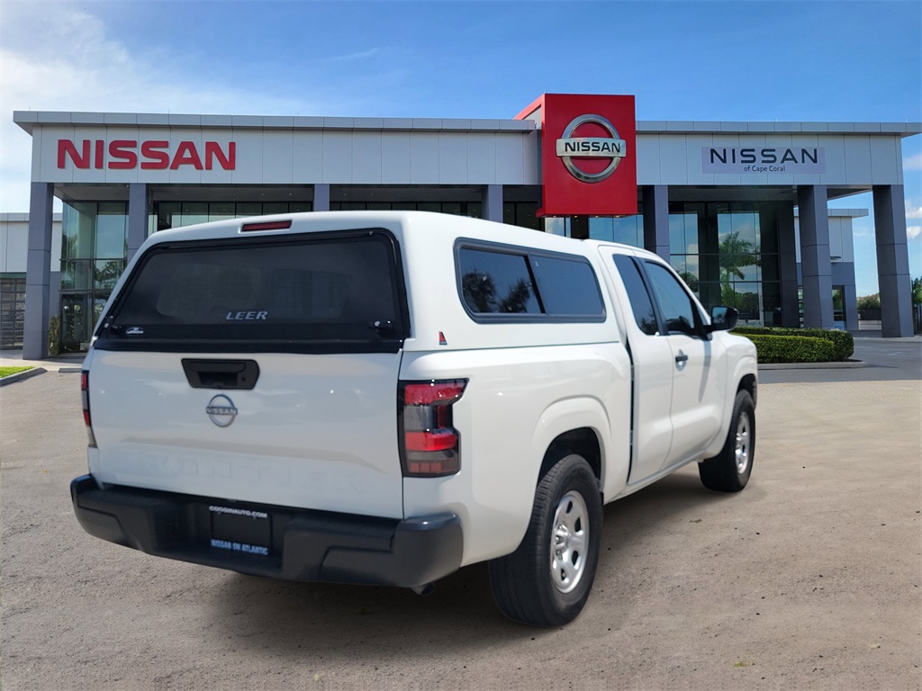 2024 Glacier White Nissan Frontier S RWD Truck