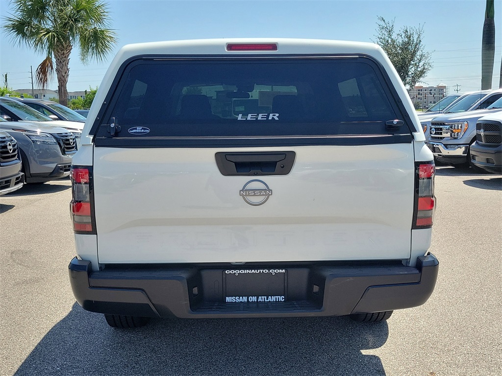 2024 Glacier White Nissan Frontier S RWD Truck