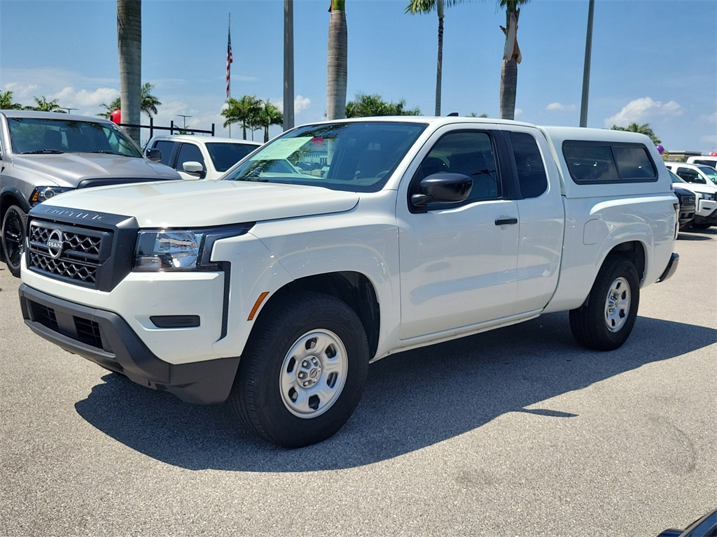 2024 Glacier White Nissan Frontier S RWD Truck