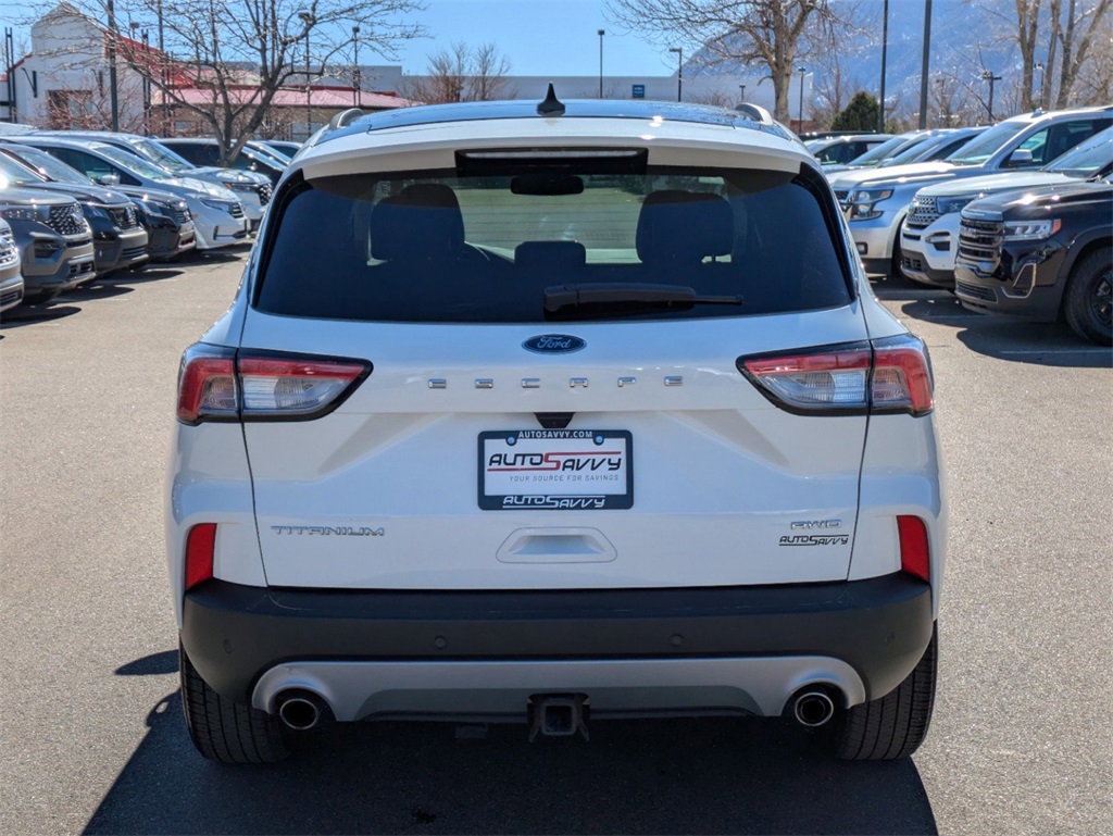 Image of Savvy Certified 2022 Ford Escape Titanium AWD