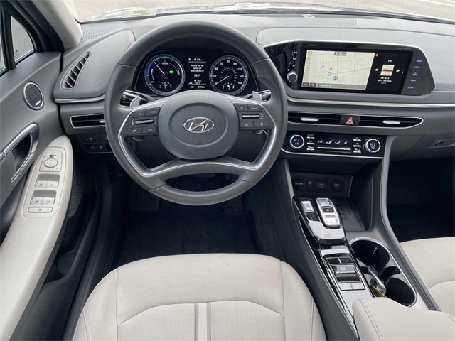 used 2023 Hyundai Sonata Hybrid car, priced at $24,989
