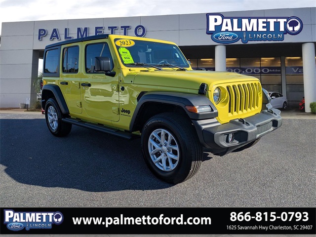 used 2023 Jeep Wrangler car, priced at $33,968