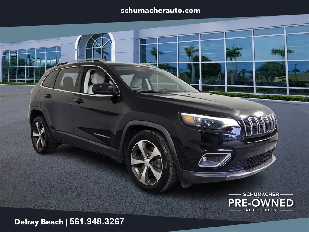 used 2019 Jeep Cherokee car, priced at $12,698