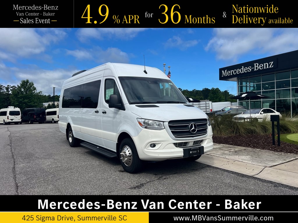 New 2024 Mercedes-Benz Sprinter 3500 High Roof DRW RWD Passenger Van for sale #MV1473 - photo 1