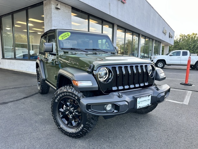 2022 Sarge Green Clearcoat Jeep Wrangler Willys 4X4 SUV