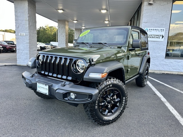 2022 Sarge Green Clearcoat Jeep Wrangler Willys 4X4 SUV