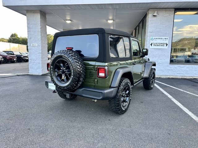 2022 Sarge Green Clearcoat Jeep Wrangler Willys 4X4 SUV