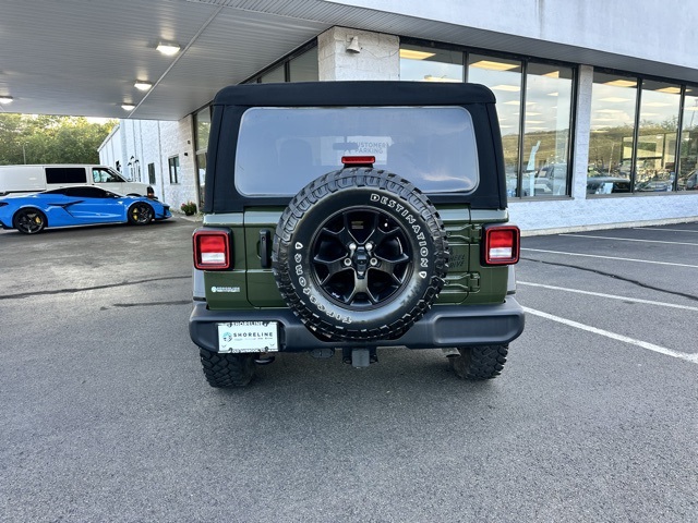 2022 Sarge Green Clearcoat Jeep Wrangler Willys 4X4 SUV