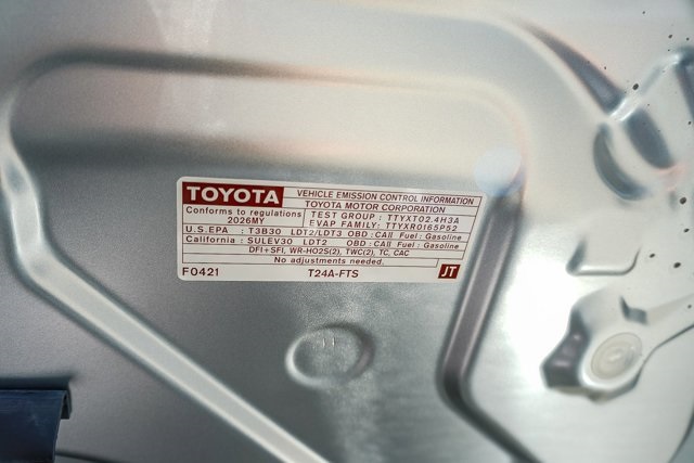 new 2026 Toyota Tacoma car, priced at $35,115