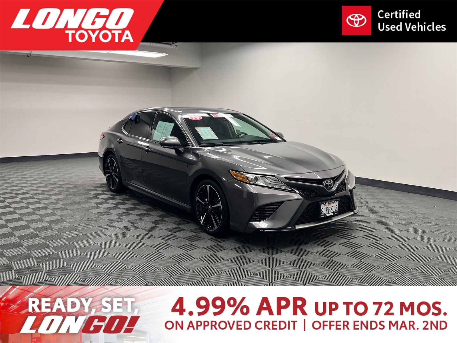 used 2019 Toyota Camry car, priced at $21,788