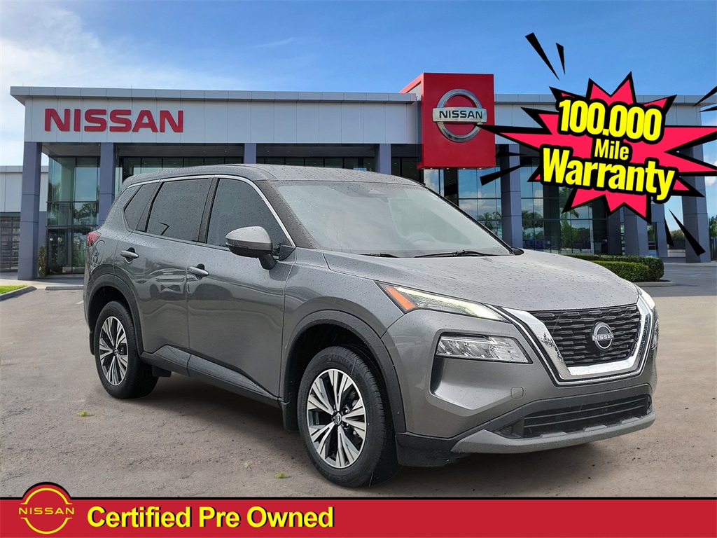 2023 Gun Metallic Nissan Rogue SV AWD SUV