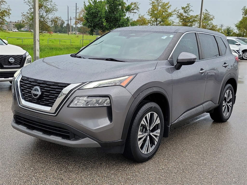 2023 Gun Metallic Nissan Rogue SV AWD SUV
