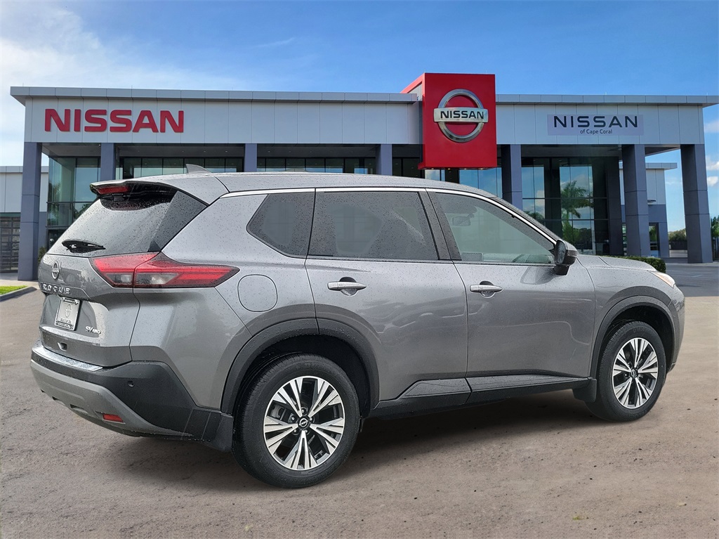 2023 Gun Metallic Nissan Rogue SV AWD SUV