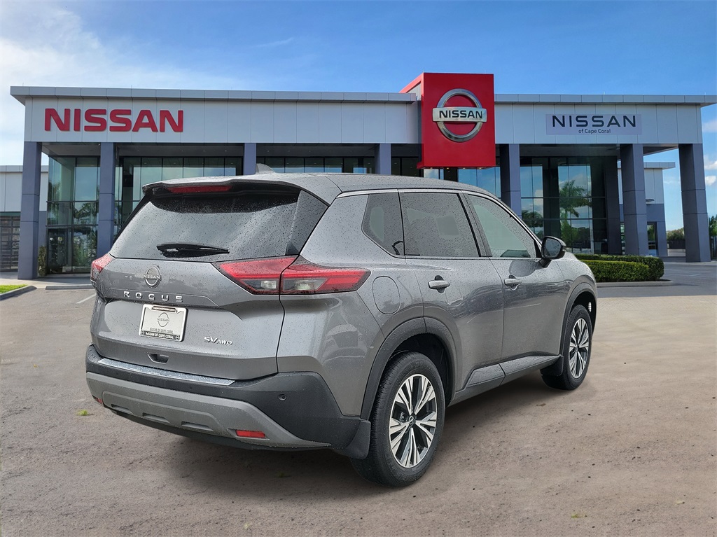 2023 Gun Metallic Nissan Rogue SV AWD SUV